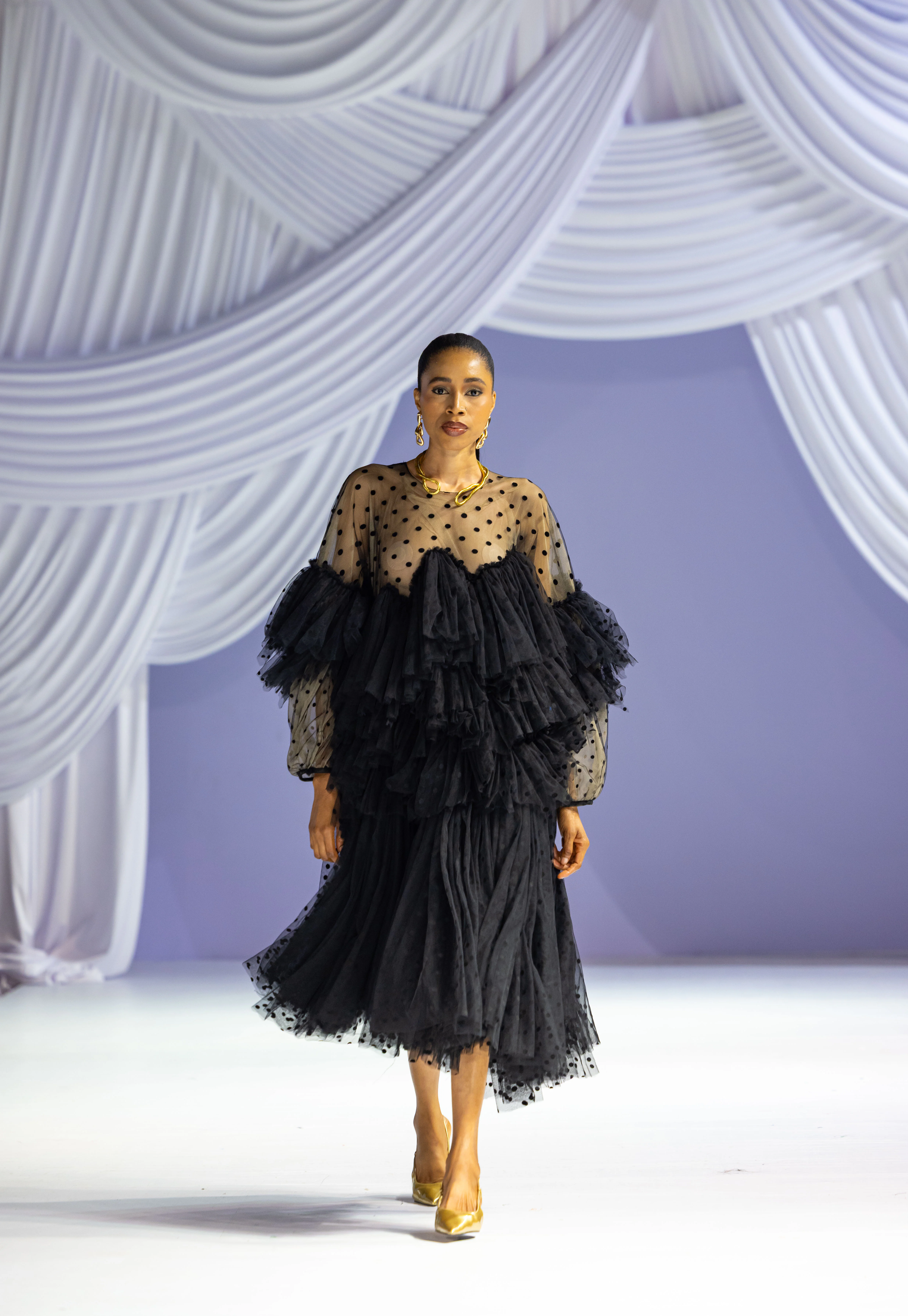 Lanre Da Silva runway look 6