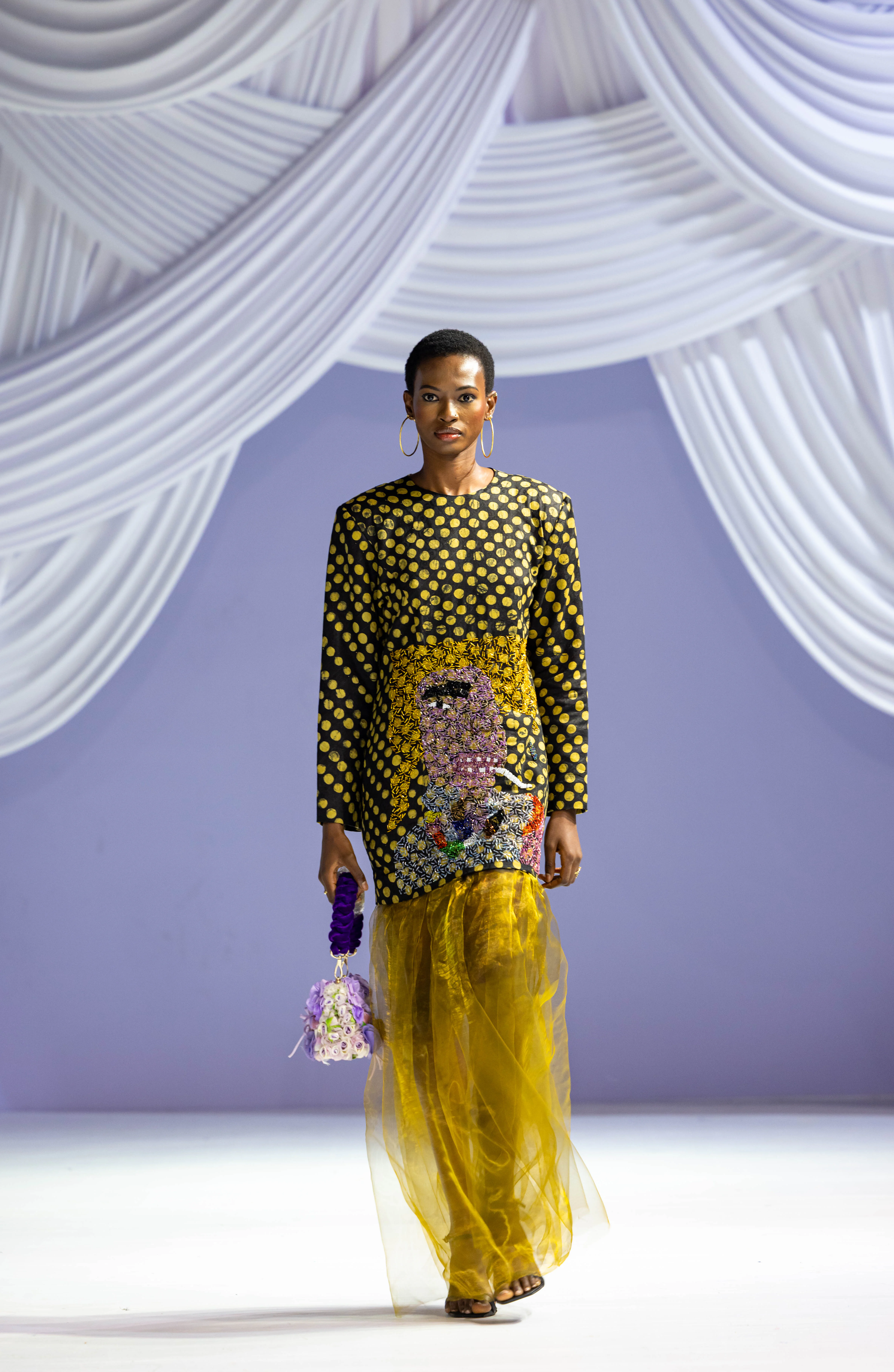 Lanre Da Silva runway look 8
